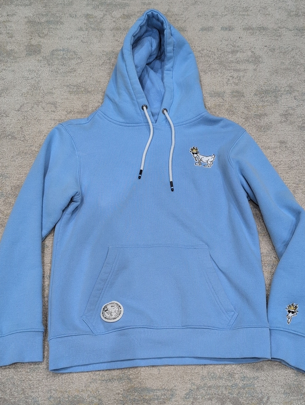 Goat USA OG Men's XS Hooded Sweatshirt